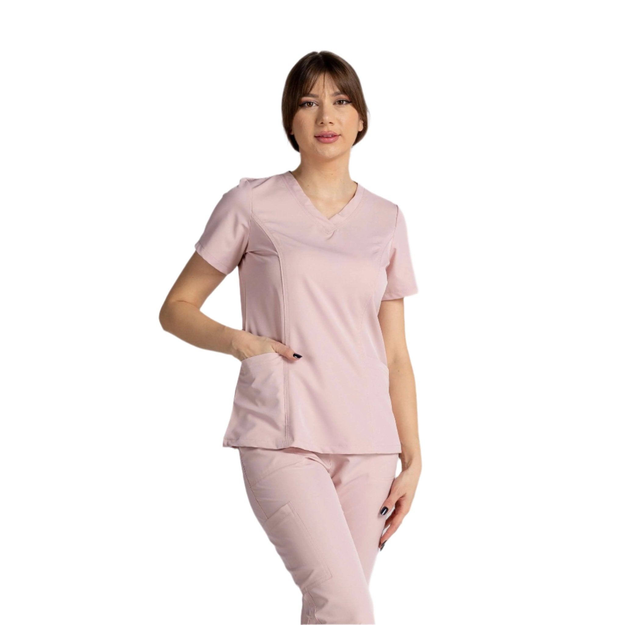 Bluza Medicala Elastica Ashlet - Inotex.ro - Inotex