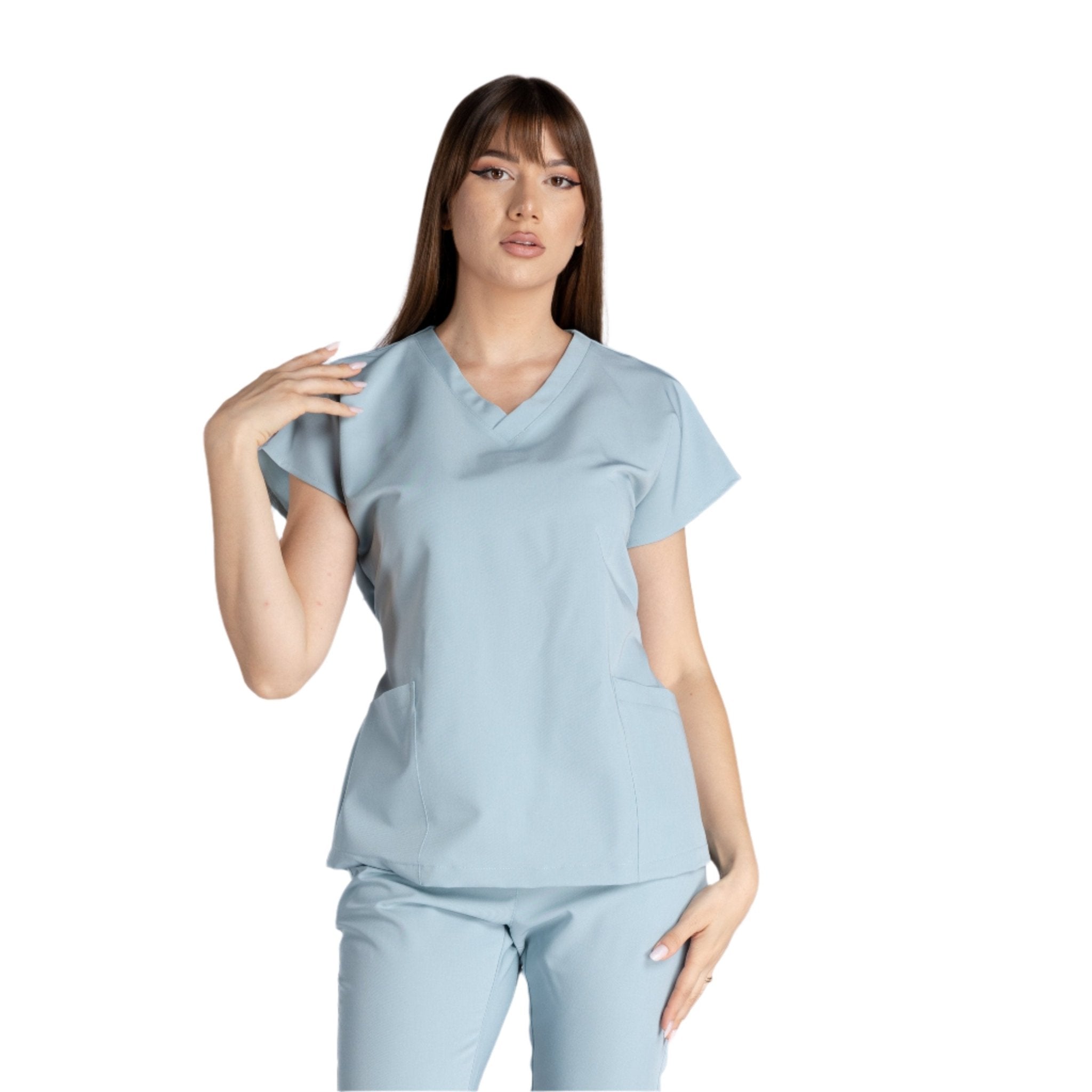 Bluza Medicala Elastica Kate - Inotex.ro - Inotex