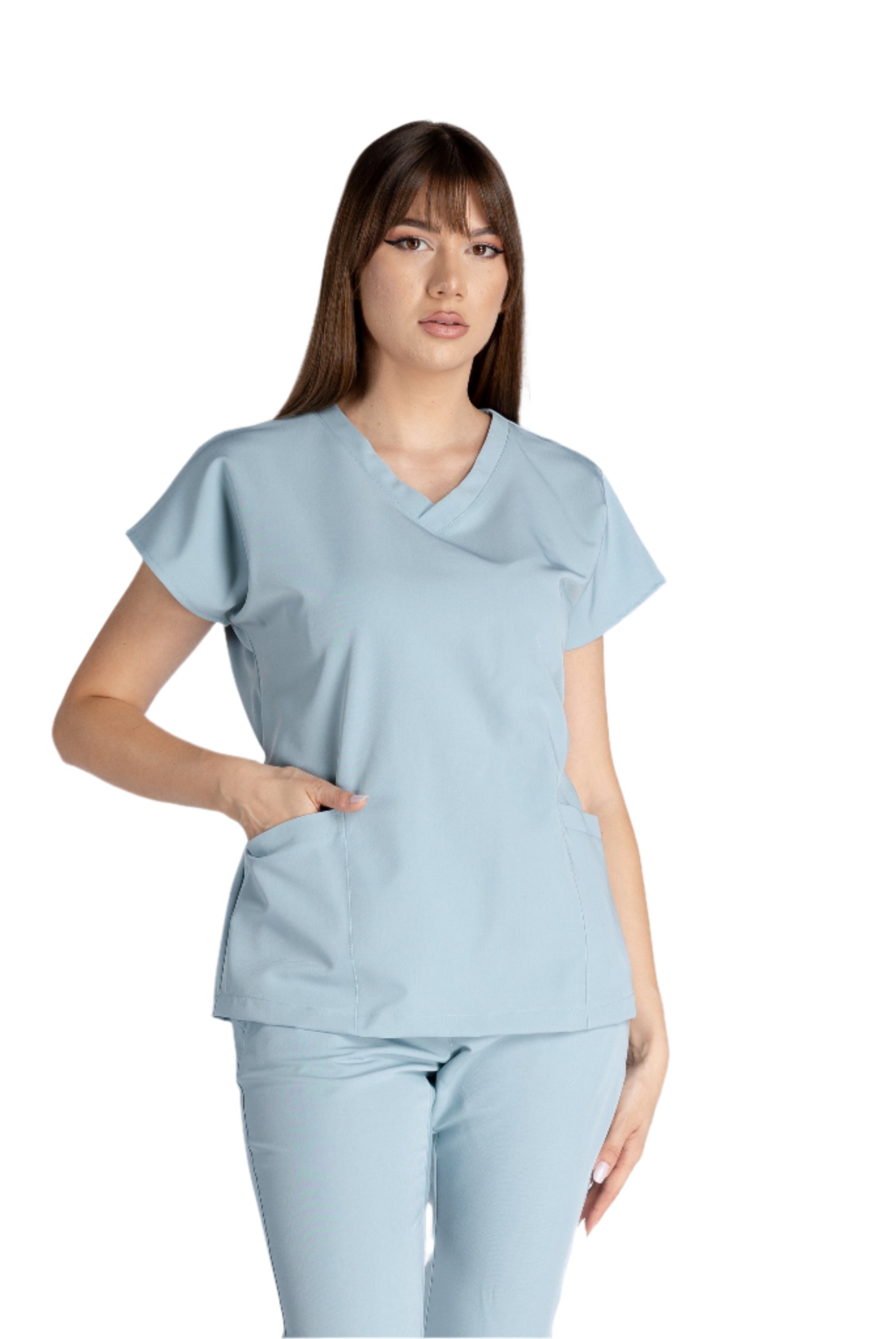 Bluza Medicala Elastica Kate - Inotex.ro - Inotex