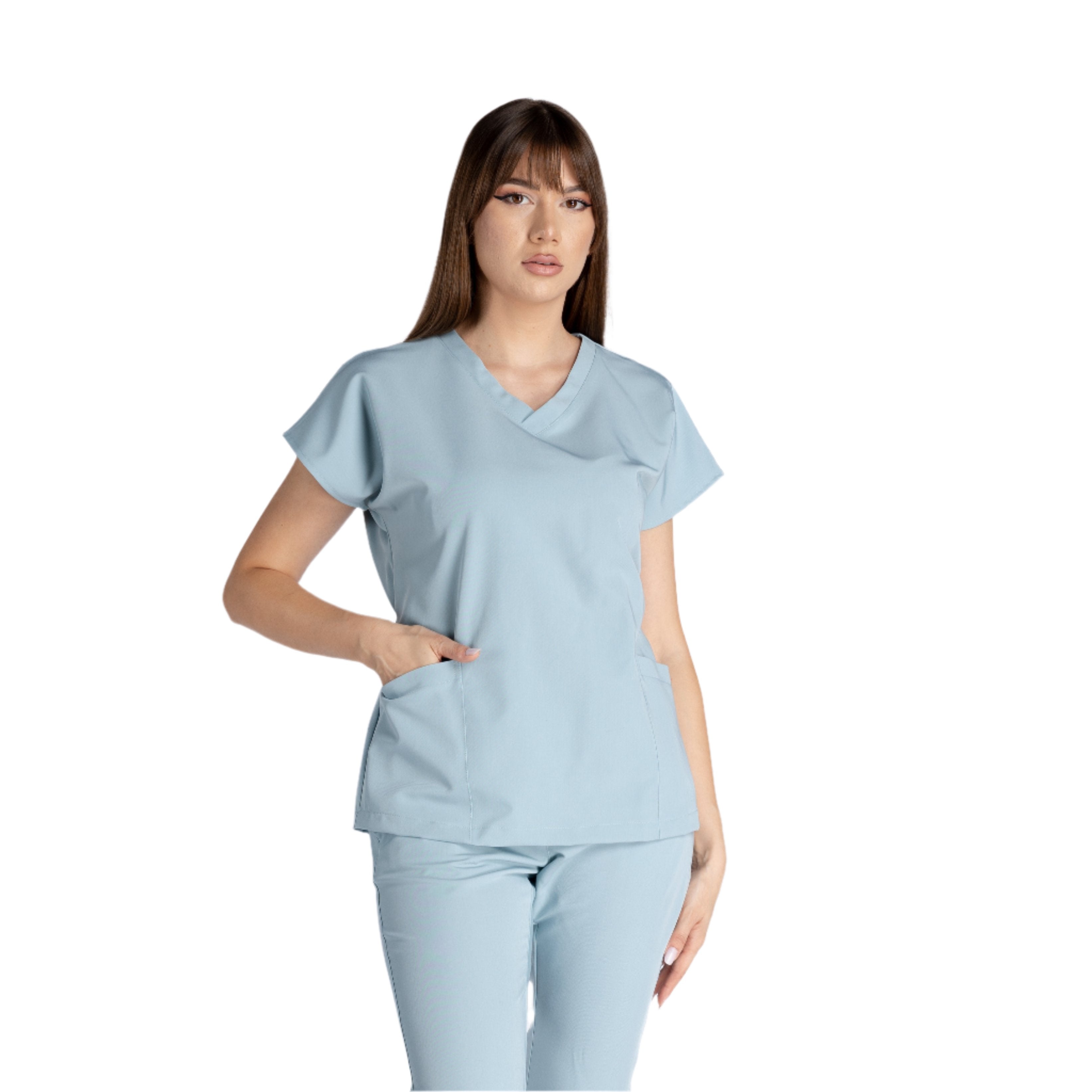 Bluza Medicala Elastica Kate - Inotex.ro - Inotex
