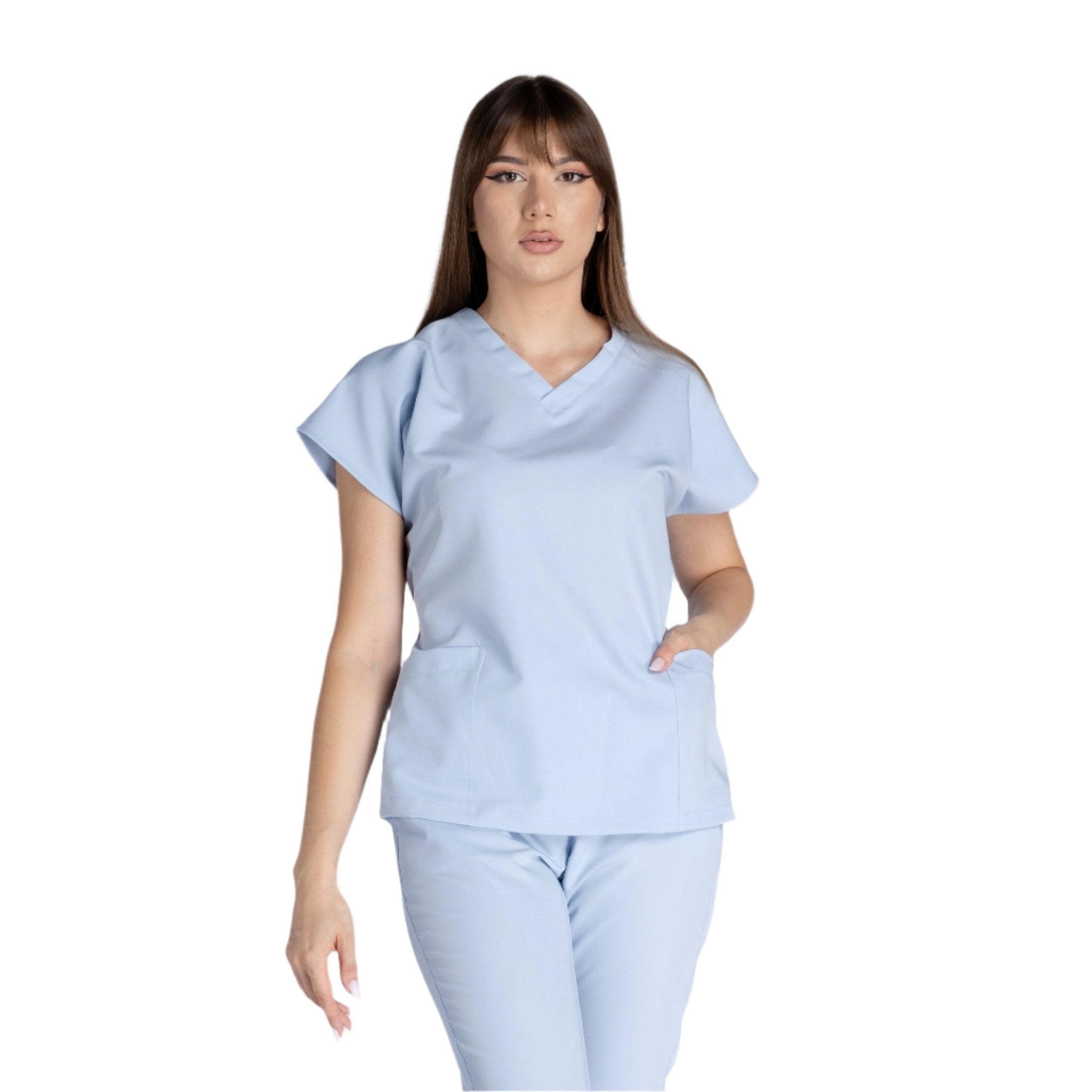 Bluza Medicala Elastica Kate - Inotex.ro - Inotex