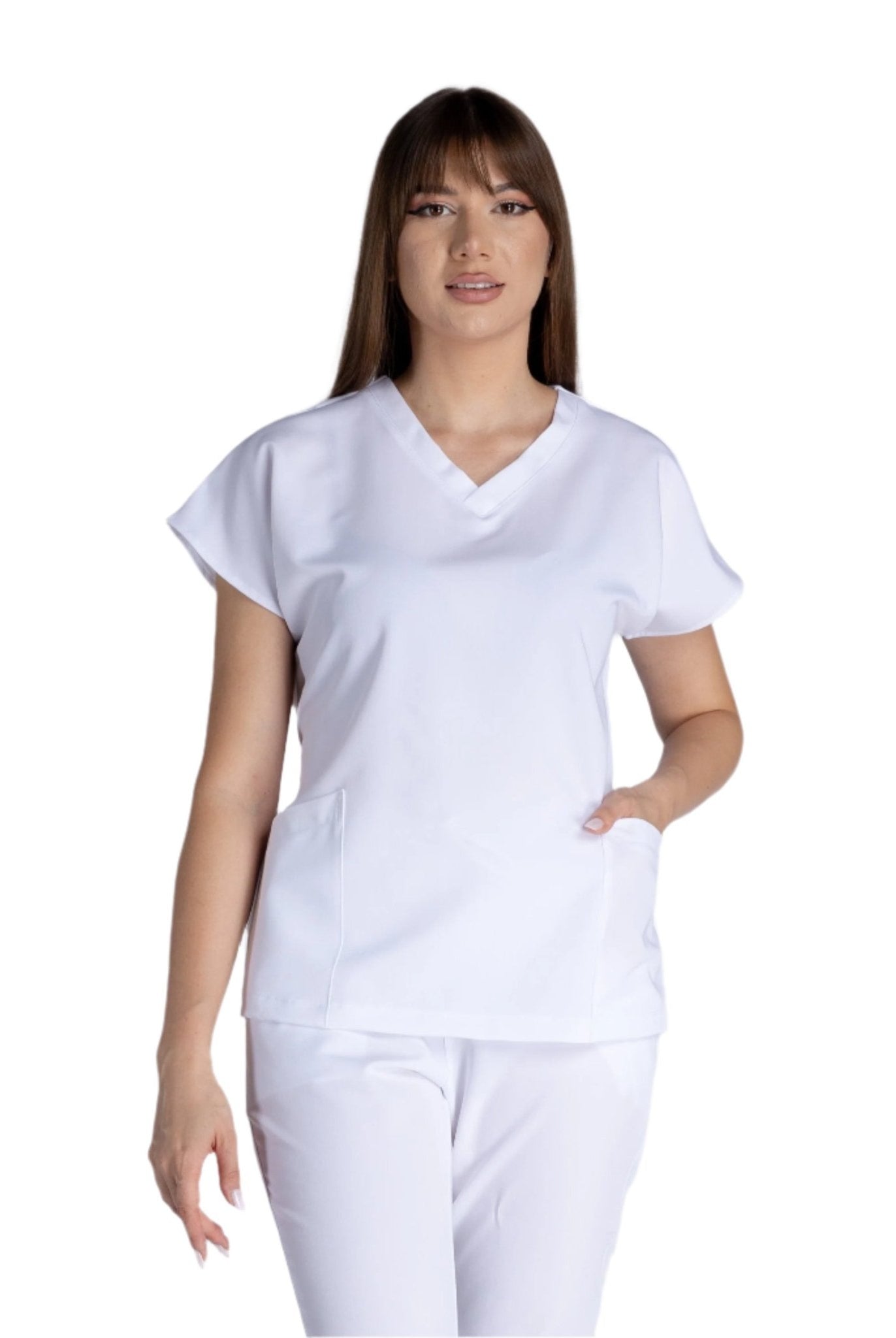 Bluza Medicala Elastica Kate - Inotex.ro - Inotex