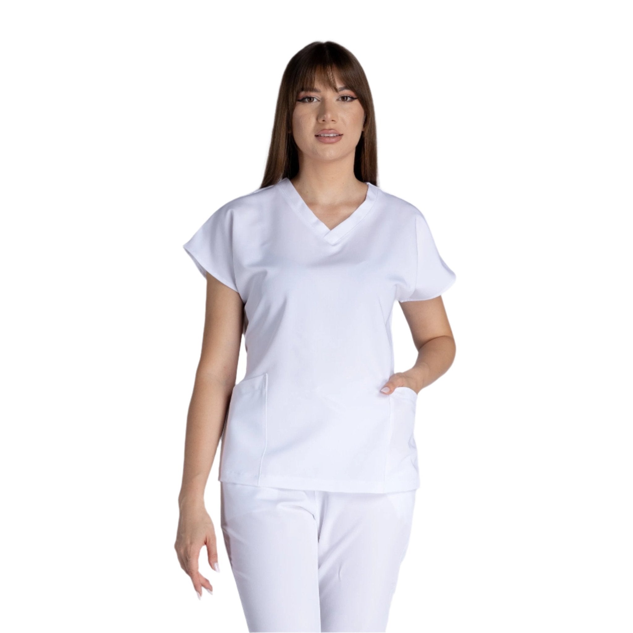 Bluza Medicala Elastica Kate - Inotex.ro - Inotex