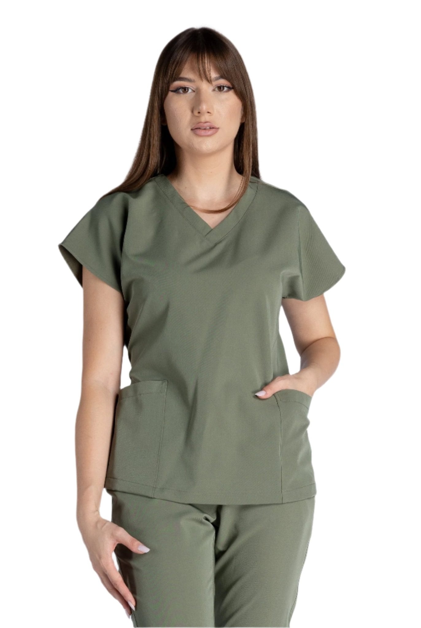 Bluza Medicala Elastica Kate - Inotex.ro - Inotex