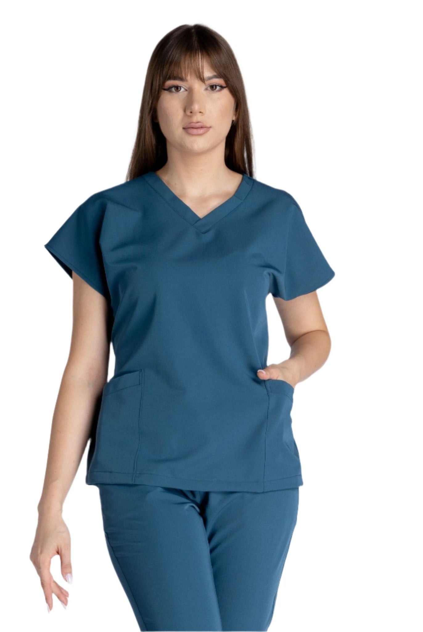 Bluza Medicala Elastica Kate - Inotex.ro - Inotex