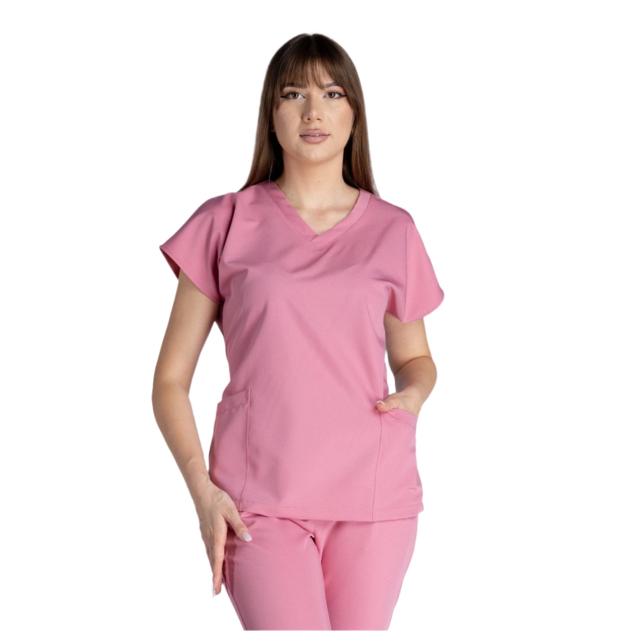 Bluza Medicala Elastica Kate - Inotex.ro - Inotex