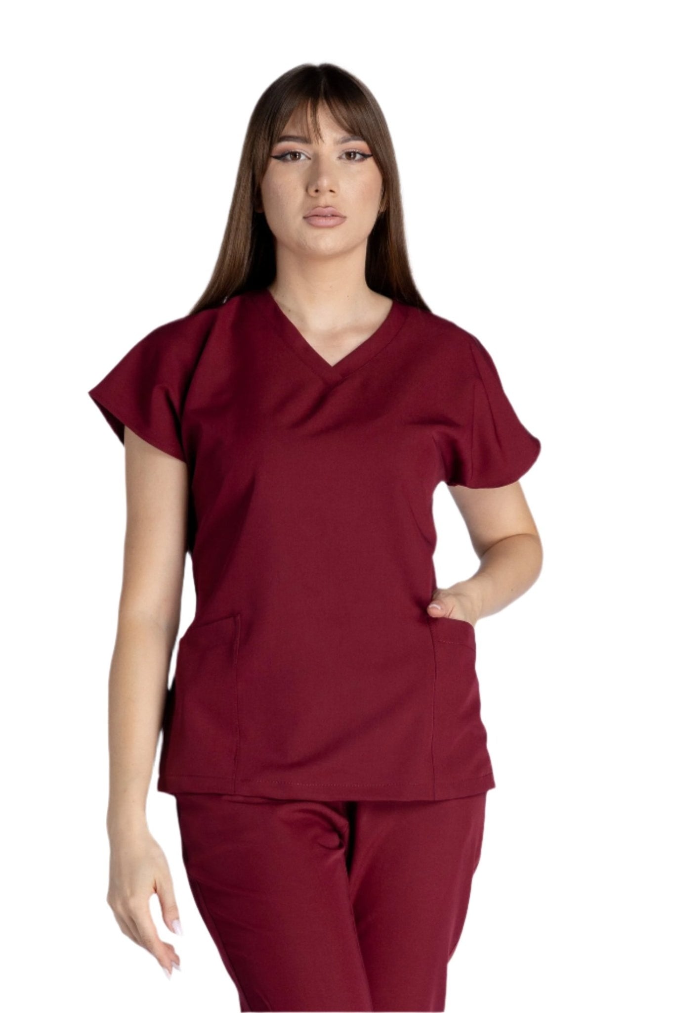 Bluza Medicala Elastica Kate - Inotex.ro - Inotex