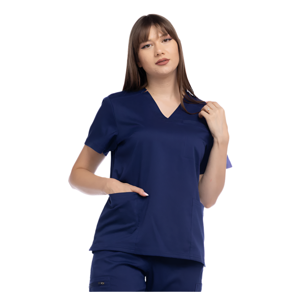 Bluza Medicala Elastica Sara - Inotex.ro - Inotex