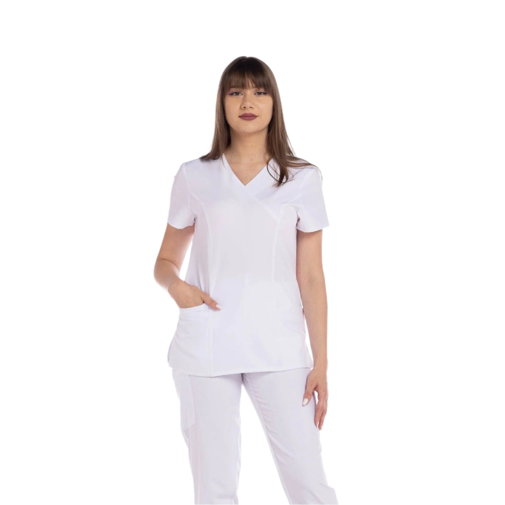 Bluza Medicala Elastica Amy - Inotex.ro - Inotex