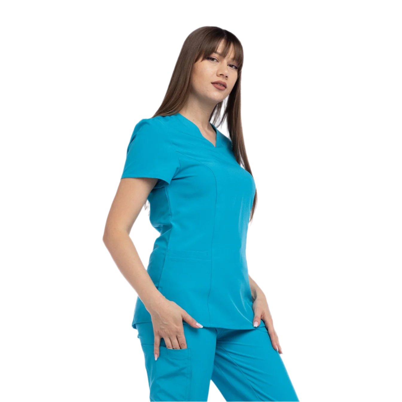 Bluza Medicala Elastica Amy - Inotex.ro - Inotex