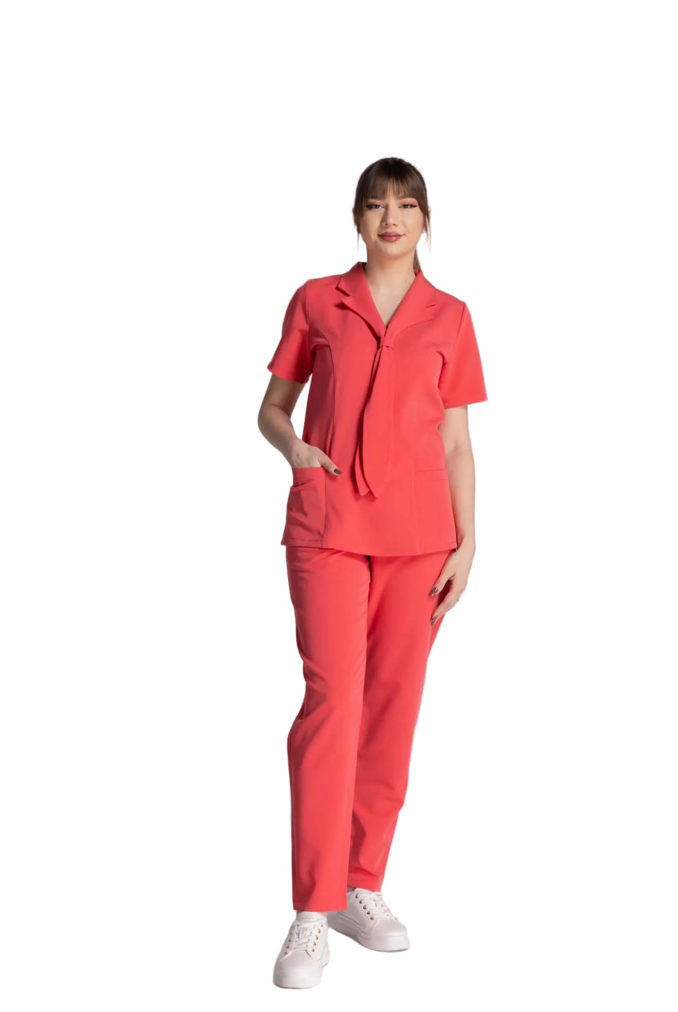 Costum Medical Elastic Ella | Uniformă Medicală Premium | Inotex - Inotex