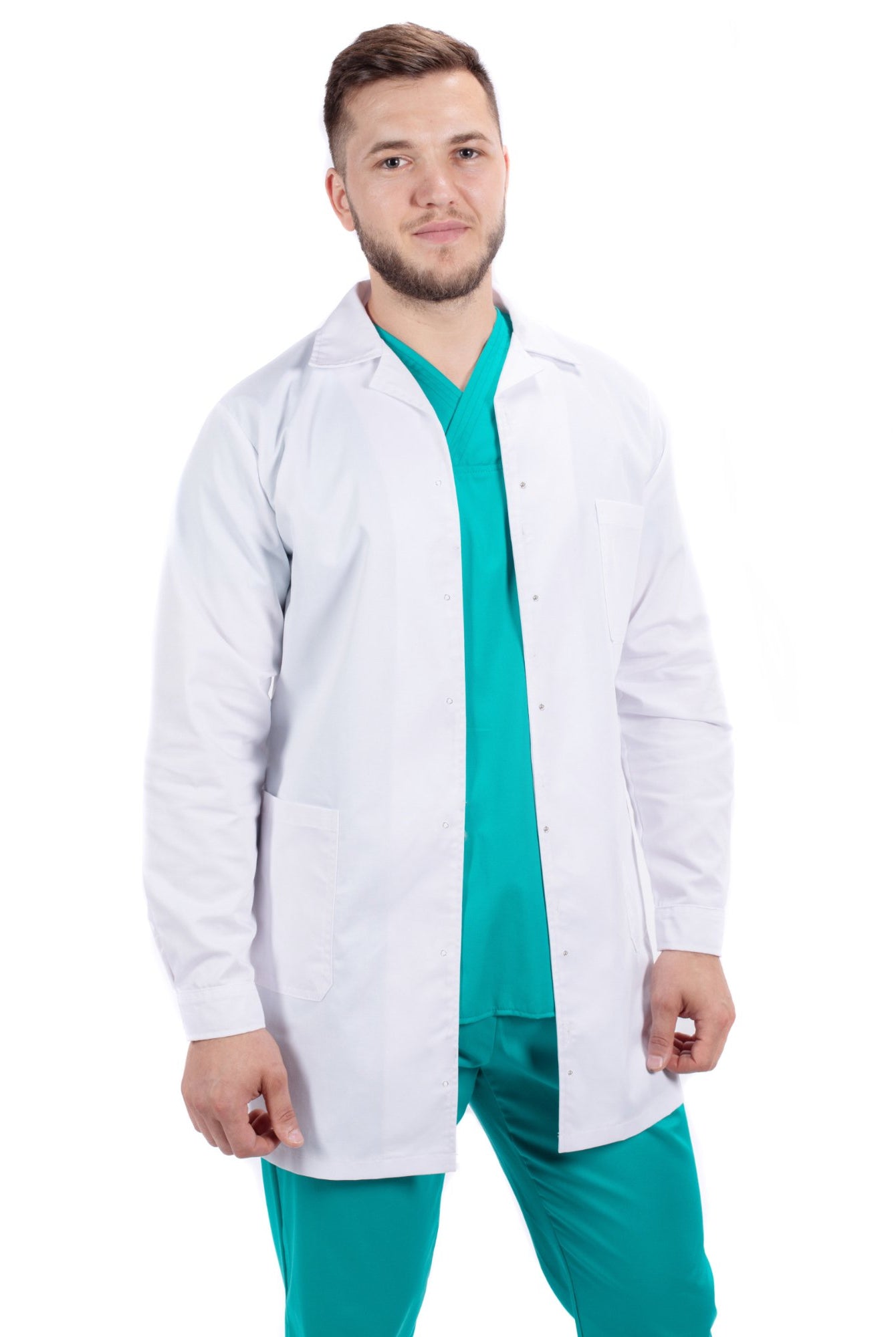 Halat Medical Barbatesc - Confort și Stil - Inotex