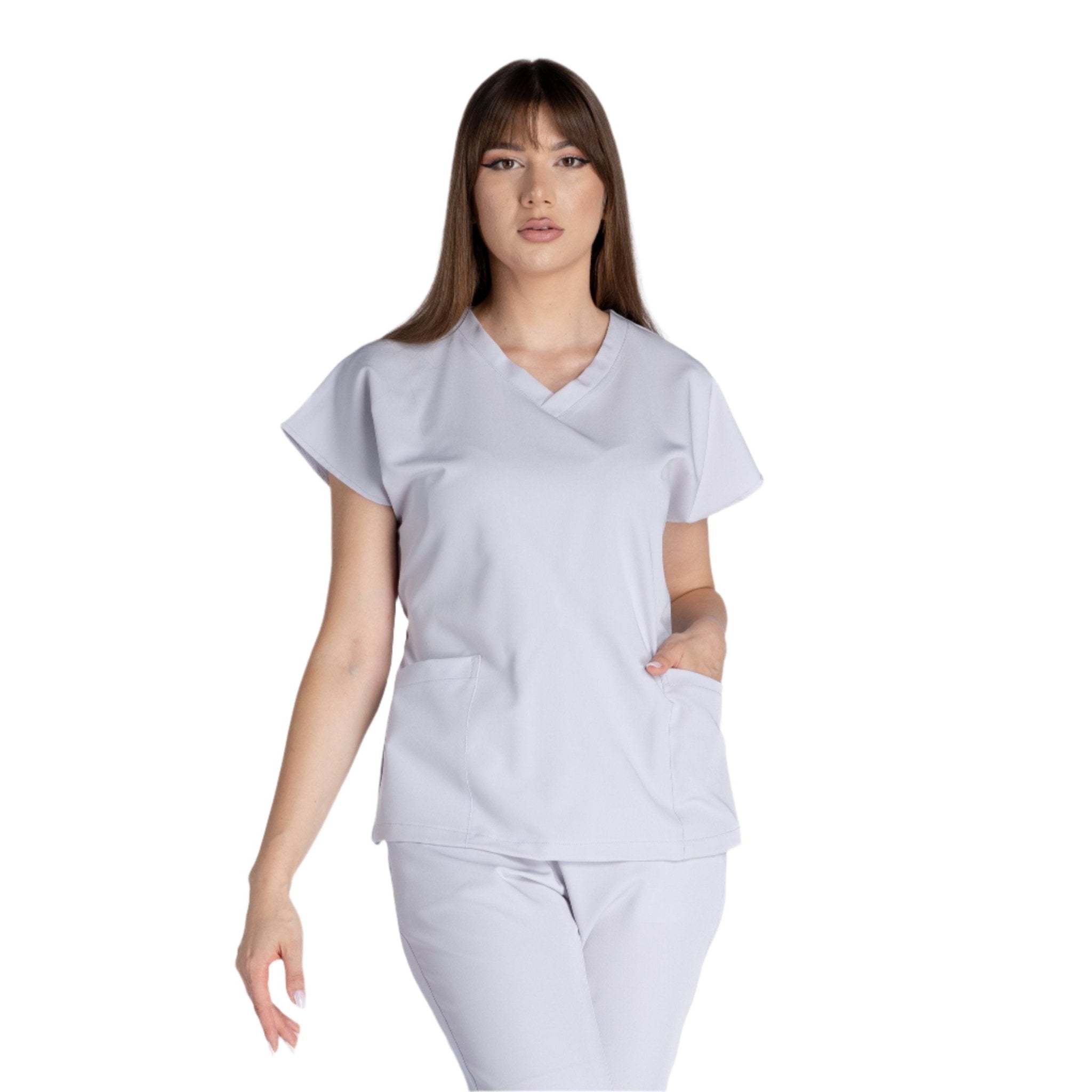 Bluza Medicala Elastica Kate - Inotex.ro - Inotex