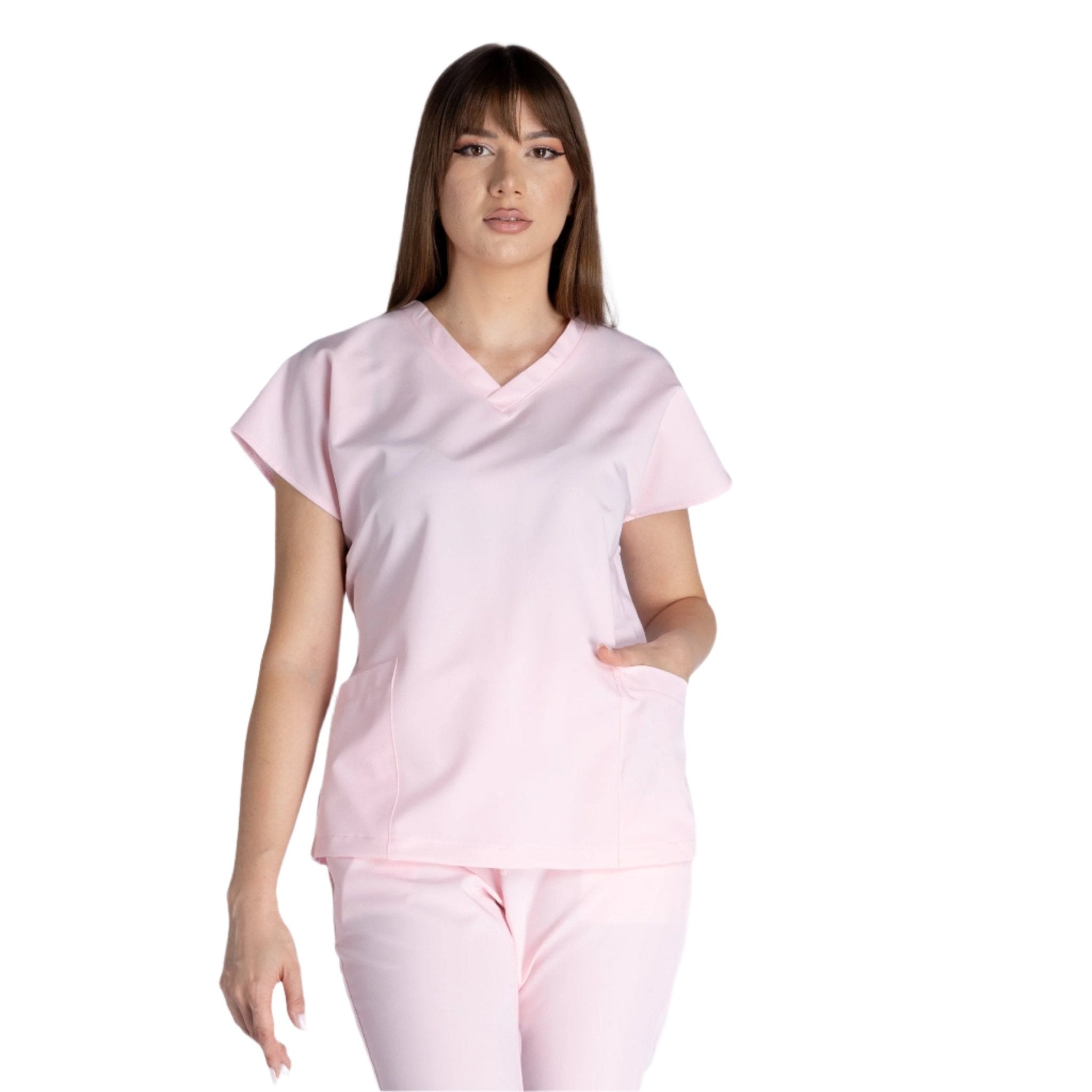 Bluza Medicala Elastica Kate - Inotex.ro - Inotex