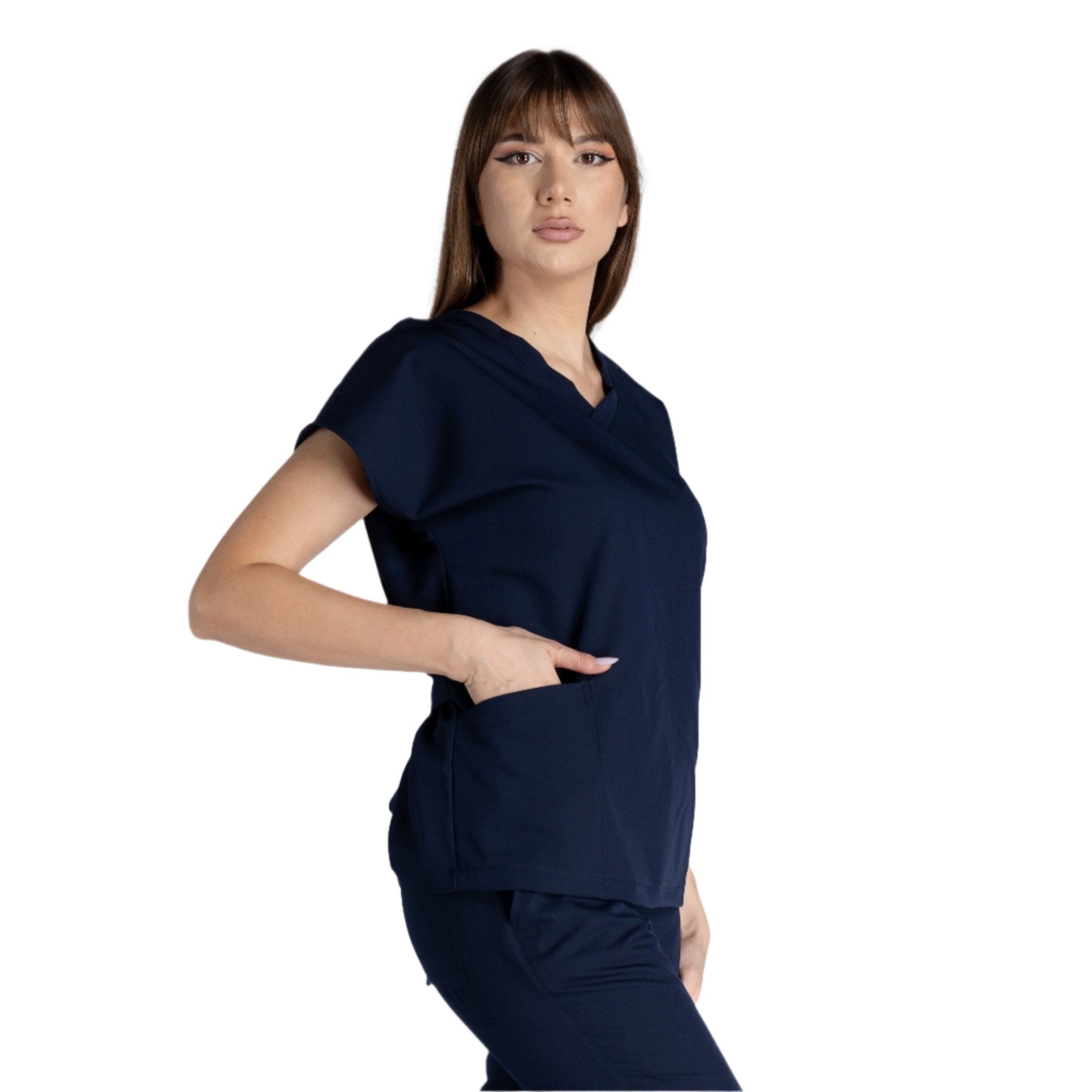 Bluza Medicala Elastica Kate - Inotex.ro - Inotex