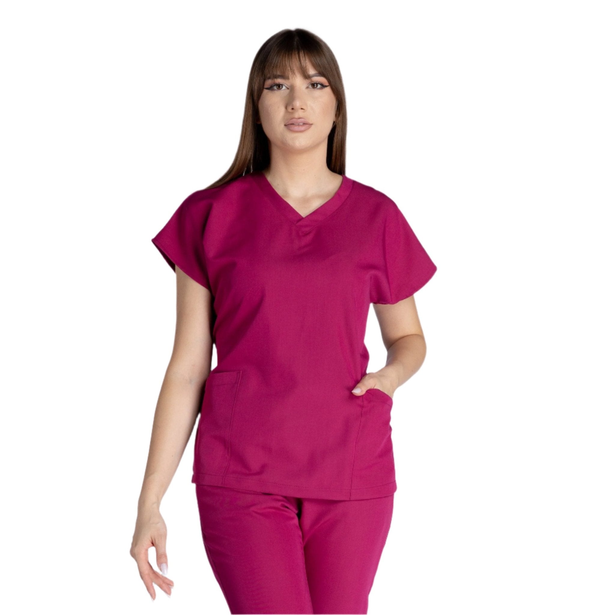 Bluza Medicala Elastica Kate - Inotex.ro - Inotex