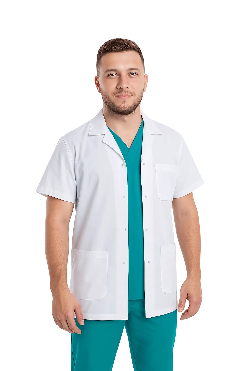 Halat Medical Barbatesc - Confort și Stil - Inotex