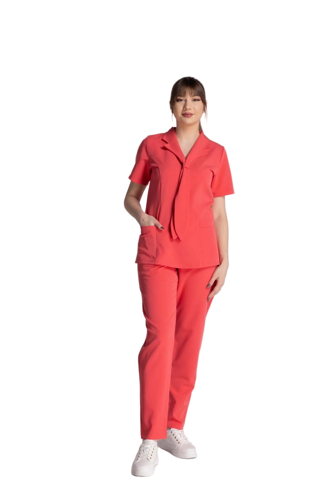 Costum Medical Elastic Ella | Uniformă Medicală Premium | Inotex - Inotex